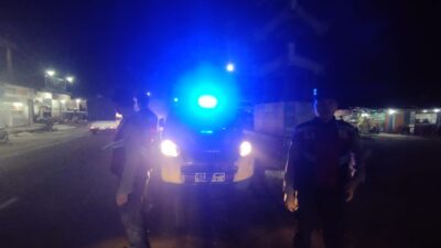 Patroli Perintis Presisi Polres Simalungun Jaga Ketertiban Jelang Perhitungan Suara KPU Simalungun Hasil Pemilu 2024