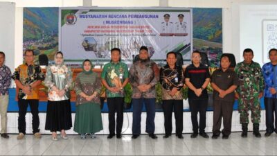 Wakil Bupati Humbahas Buka Musrenbang RKPD Tahun 2025