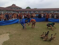 Bebek yang Lepas di Lapas berhasil Ditangkap WBP