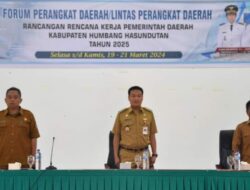 Forum Perangkat Daerah/ Lintas Perangkat Daerah Kabupaten Humbahas Tahun 2024