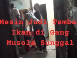 Warga Minta Polsek Sunggal dan Kodam I BB Razia Mesin Judi Gang Musola Sunggal