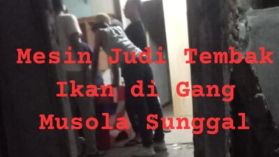 Warga Minta Polsek Sunggal dan Kodam I BB Razia Mesin Judi Gang Musola Sunggal