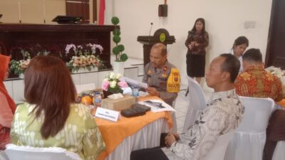 Polres Simalungun Hadir dalam Rapat Koordinasi Peraturan Mahkamah Agung RI di Pengadilan Negeri Simalungun