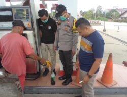 Polres Melawi dan Polsek Jajaran Lakukan Pengecekan Keseluruhan SPBU untuk Cegah Kecurangan