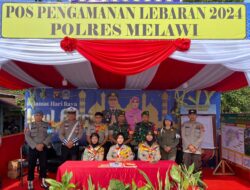 60 Anggota Pramuka Saka Bhayangkara Dukung Pengamanan Operasi Ketupat Kapuas 2024 di Melawi