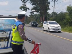 Polres Simalungun Gelar Operasi Kamseltibcar Lantas Ketupat Toba 2024 Untuk Kelancaran Arus Mudik Idul Fitri