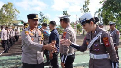 Kapolres Gelar Halal Bihalal Bersama Seluruh Personil Polres Melawi