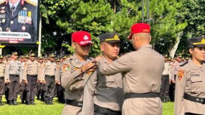 Brigjen Pol Mardiaz Kusin Dwihananto Bertindak selaku Inspektur Upacara Pembukaan Pendidikan SIP