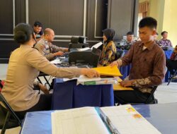 Polres Singkawang Masih Menggelar Seleksi Penerimaan Terpadu Untuk Calon Anggota Polri TA 2024