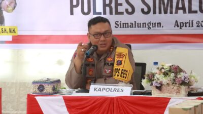 Kapolres Simalungun Pimpin Arahan Kinerja Personel Sat Intelkam Mampu Bekerja Lebih Tajam