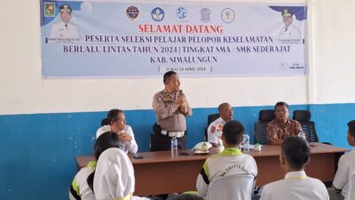 Sat Lantas Polres Simalungun Gelar Seleksi Pelajar Pelopor Keselamatan Berlalulintas, Tingkatkan Kesadaran Tertib Lalu Lintas