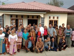 Dihadapan Warga Desa Lumban Julu, Deni Lumbantoruan Nyatakan Sikap Maju jadi Calon Wakil Bupati Taput