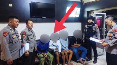 Gagalkan Aksi Tawuran, Polisi di Pontianak Amankan Empat Remaja Bawa Sajam