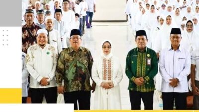 Plt Bupati Labuhan Batu Membuka Manasik Akbar Tingkat Kabupaten Labuhan Batu