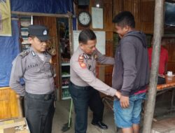 Polsek Raya Lakukan Pengecekan Lokasi Dugaan Peredaran Narkoba di Baringin Raya