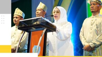 Dilapangan Bola Ikalia Labuhan Bilik, Plt Bupati Labuhan Batu Buka MTQ Ke-38