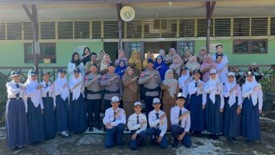 Brimob Go To School Ajarkan Nilai-Nilai Pancasila Sejak Dini Kepada Generasi Penerus Bangsa