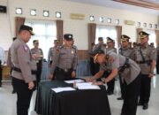 Upacara Serah Terima Jabatan Polres Simalungun Dipimpin Langsung oleh Kapolres Simalungun AKBP Choky Sentosa Meliala