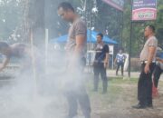 Jajaran Satlantas Polres Simalungun Gelar Kurvei Kebersihan Sambut Hari Raya Idul Adha 1445 H