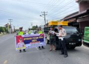 Operasi Patuh Toba, Sat Lantas Polres Dairi Tindak 84 Pengendara dan Keluarkan 44 Tilang