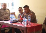Kapolres Simalungun AKBP Choky Sentosa Meliala Kunker dan Tatap Muka di Polsek Silau Kahean