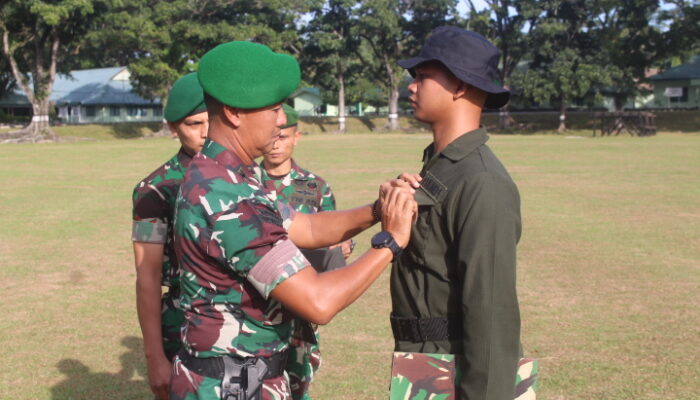 Wadan Rindam I/BB Pimpin Upacara Pembukaan Diklat Bintalfisdis Mahasiswa/Mahasiswi Baru Politeknik Negeri Medan Tahun Akademik 20242025