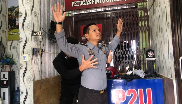 Lakukan Deteksi Dini, Lapas Tanjung balai Asahan Periksa Semua Orang yang Masuk Kedalam Lapas