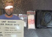 Polisi di Pancur Batu Tangkap Pria ini Terkait Kasus Narkoba 