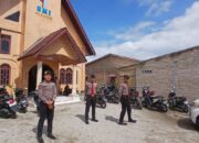 Sat Pamobvit Polres Dairi Gelar Patroli Rutin di Tempat Ibadah dan Seputar Kota Sidikalang 
