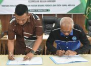 Kejaksaan Negeri Bireuen dan Direktur PDAM Teken MoU Krueng Peusangan