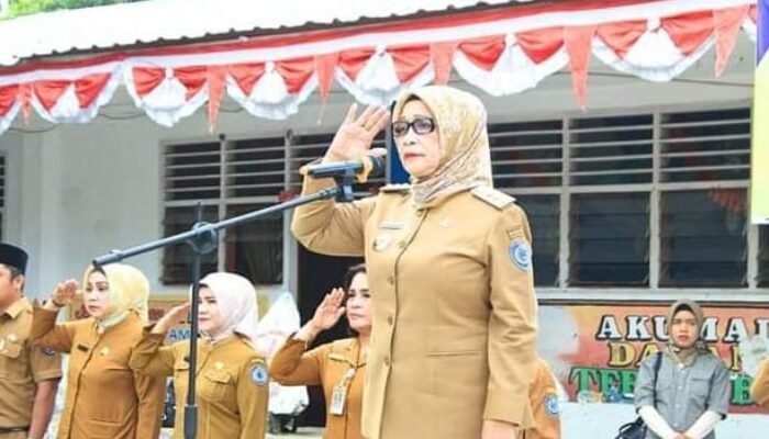 Plt Bupati Labuhanbatu menjadi Pembina Inpirasi di SD Negeri 10 Kampung Baru