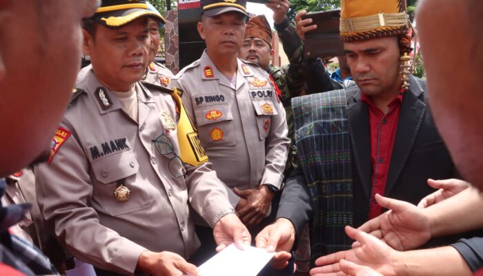 Polres Simalungun Terima Somasi dari Gerakan Demban Martabas Simalungun dengan Pendekatan Humanis