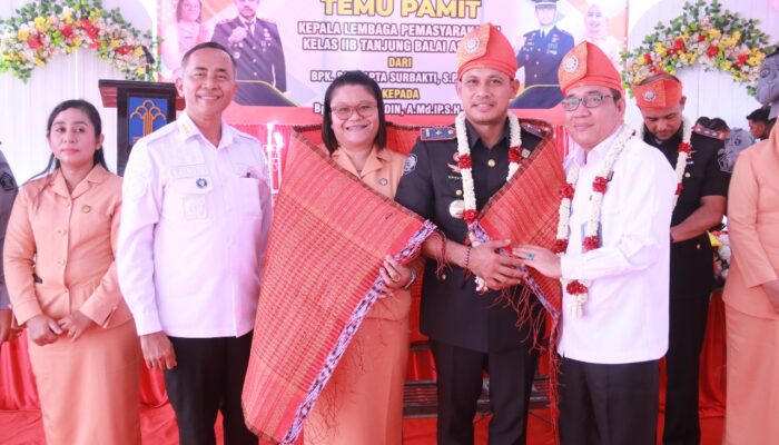 Temu Pamit Nahkoda Baru Lapas Tanjungbalai Asahan