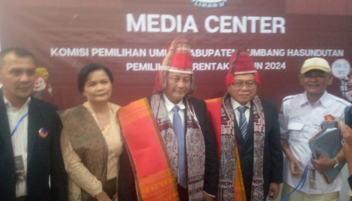 Paslon Hendri Tumbur Simamora – Yanto Sihotang Daftar Pilkada Humbahas