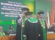 Sebanyak 183 Mahasiswa Angkatan XXXVII Universitas Almuslim Diwisuda