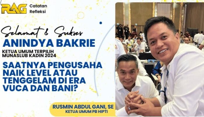 Dukungan Penuh Rusmin Abdul Gani kepada Anindya Bakrie Sebagai Ketum Kadin Baru