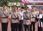 Polres Simalungun Gelar Upacara Serah Terima Jabatan, Kapolres AKBP Choky Sentosa Meliala Pimpin Langsung Prosesi