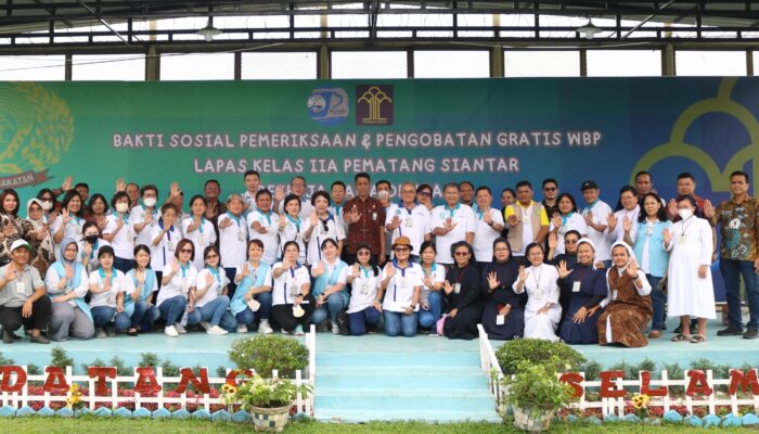 Optimalkan Fungsi Pemasyarakatan, Lapas Kelas IIA Pematangsiantar bersama Dr’s Koffie Foundation Berikan Pemeriksaan Kesehatan Gratis kepada Warga Binaan