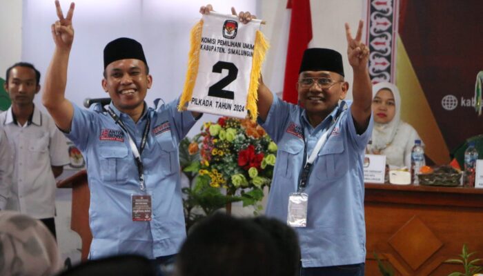 Paslon Anton Saragih – Benny Sinaga Urut 2 di Pilkada Simalungun 2024