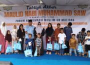 Forum Komunikasi Umat Muslim Gunung Maligas Simalungun Gelar Tabligh Akbar Maulid Nabi bersama Calon Bupati Anton Saragih