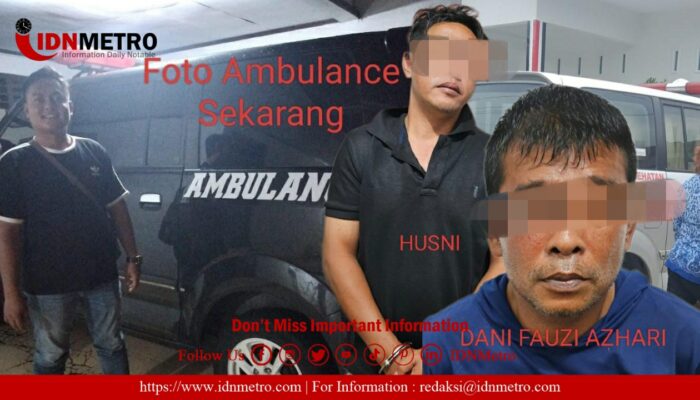 Tim Jatanras Bersama Polsek Tanah Jawa Berhasil Ungkap Kasus Pencurian Mobil Ambulans Dinkes Simalungun