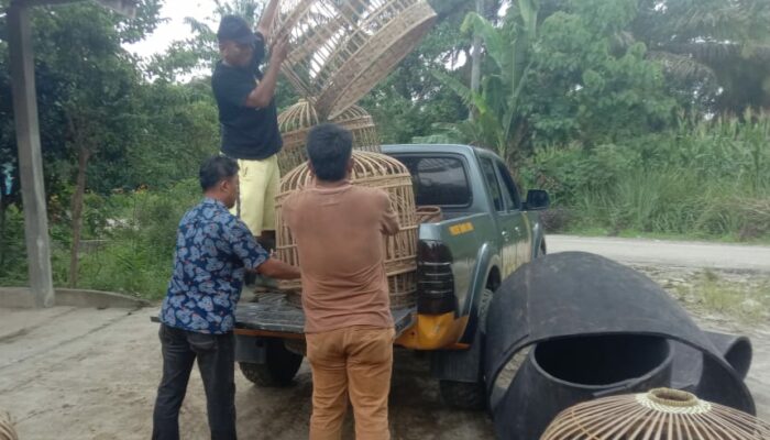 Polsek Tanah Jawa Gerebek Arena Sabung Ayam di Huta I Sigaol, Amankan Barang Bukti, Pelaku Melarikan Diri