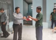 Pembagian Peralatan Kebersihan rutin bagi WBP Lapas Narkotika Kelas IIA Pematangsiantar 