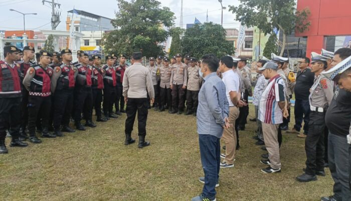 Polres Simalungun lakukan Pengamanan Penutupan Pesta Rondang Bittang ke-XXXIV