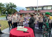 Polres Simalungun Berikan Kejutan HUT TNI ke-79 kepada Korem 022 Pantai Timur: Wujud Sinergitas TNI-Polri