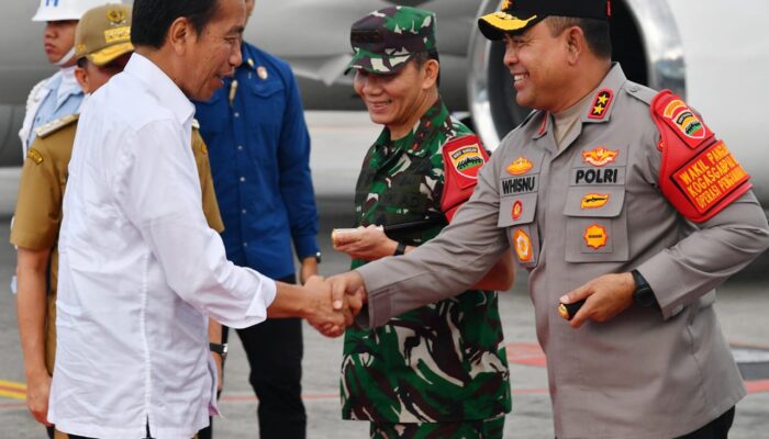 Kapolda Sumut Dampingi Kunker Presiden Jokowi Resmikan Beberapa Proyek Strategis Nasional