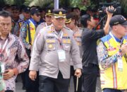 Kapolres Simalungun Hadiri Kunjungan Presiden Joko Widodo dalam Peresmian Pintu Tol Ruas Indrapura-Kisaran