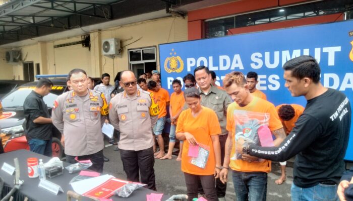 Melawan, 2 Orang Pelaku Kejahatan Jalanan di Medan Tumbang Ditembak Polisi 