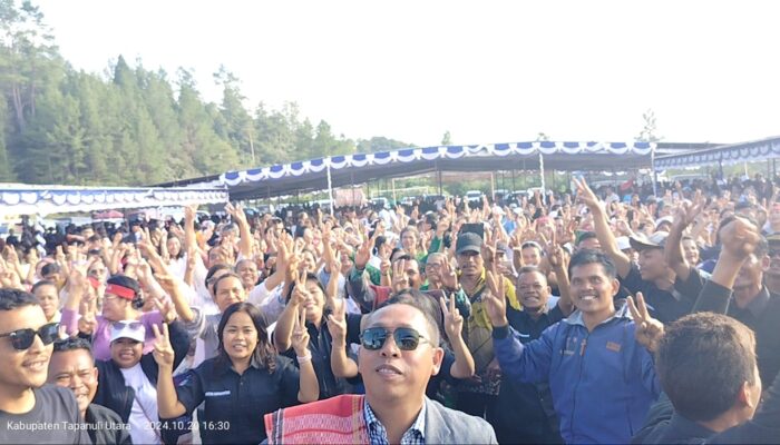 Massa JTP-DENS Gelar Doa Bersama di Kecamatan Sipoholon