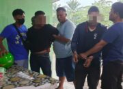 Polsek Perdagangan Tangkap Dua Bandar Sabu, Sita Barang Bukti 100 Gram